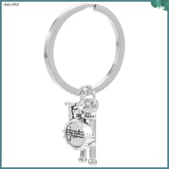 Silver Metal Drumstick Keychain Exquisite Rock Drummer Pendant for Bag Purse Decoration  daicoltd