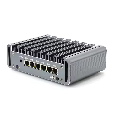 Mini Host Core i3-7130U/i3-8130U 6-Port Gigabit Soft Router Firewall with PFSENSE/OPNSENSE/PVE/ESXi 