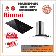 RINNAI RH-C209-GCR CHIMNEY HOOD LED+RINNAI RB-3012H-CB 2 ZONE INDUCTION HOB BUNDLE