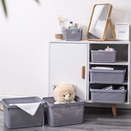 12L/20L Laundry Basket Toy Storage Multipurpose Storage Thickened Plastic Organizer Box Bakul Baju K
