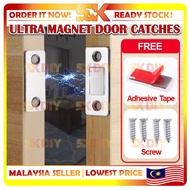 🇲🇾Ultra Magnetic Door Closer Catches Strong Magnet Catch Latch Cabinet Closet Wardrobe Rack Magnet Almari Perabot