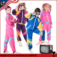 Kids Retro 80s & 90s Tracksuit | Vintage Sports Day & Party Outfit