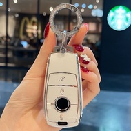 Keyring Car Key Case Cover For Mercedes Benz Maybach S GLS A-B-C-M-CLA-CLS-E-G-GLB-GLC-GLE-R-SL Clas