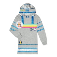 Over the Moon Space Hoodie Dress Size S 6-6X
