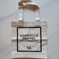 V&amp;A Gabrielle Chanel. Fashion Manifesto natural tote bag