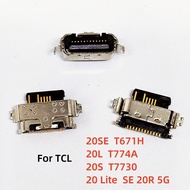 5-50Pcs For TCL 20SE T671H 20L T774A 20S T7730 20 Lite SE 20R 5G T781 20A 20B USB Dock Charging Port