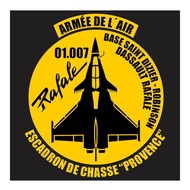 French Air Dassault Rafale series 2 Cutting StickerForce