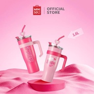 miniso BARBIE TUMBLR WATER BOTTLE 1600ml LARGE CAPACITY DRINKING WATER BOTTLE