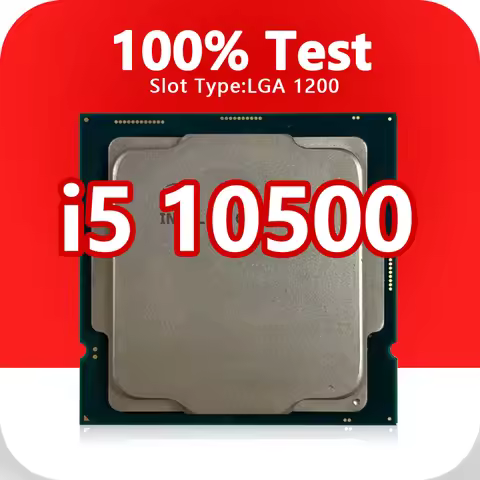 Core i5-10500 CPU 14nm 6 Cores 12 Threads 3.1GHz 12MB 65W 10thGeneration Processor Socket LGA1200 fo