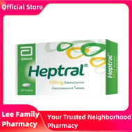 【ซื้อ 3 แถม 1】Abbott Heptral 500mg Ademetionine Gastroresistant Tablets - 20 Tablets Buy 3 Get 1 Fre