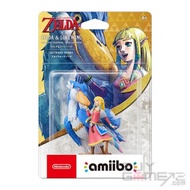 (全新) Amiibo Figure: 薩爾達公主 Zelda &amp; Loftwing (薩爾達傳說 天空之劍 Zelda: Skyward Sword HD)- 玩大亂鬥 及 Switch 薩爾達傳說 王國之淚 荒野之息必備