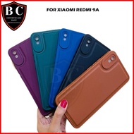 CASE REDMI 9A - CASE LEATHER PRO XIAOMI REDMI 9 REDMI 9A REDMI 9C - REDMI 9A, GREEN-RANDOM