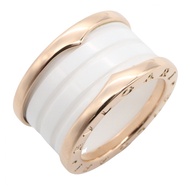 [Used] Bulgari BVLGARI Ring - B-zero1 B-zero One Ring, 3-band, Ceramic, K18PG (Pink Gold), B-zero1 R