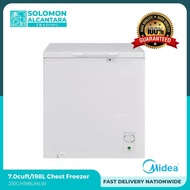 SOLOMON ALCANTARA TRADING Midea Chest Freezer 21RCH198LMLW ( HIGH QUALITY / LOWEST PRICE / ON SALE / TRENDING )