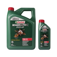 CASTROL น้ำมันเครื่อง MAGNATEC PICK-UP 10W-30 6 สำหรับรถปิคอัพ เครื่องยนต์คอมมอนเรล 6 ลิตร ฟรี 1 ลิต