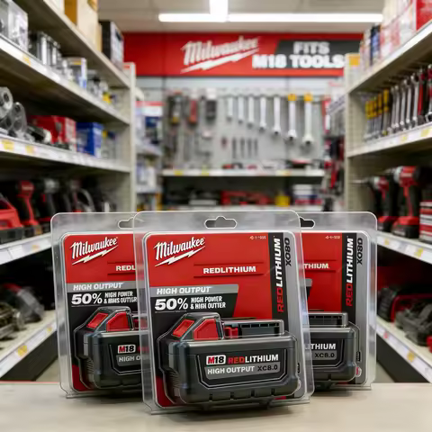 100% original Milwaukee M18 XC 18V 8.0Ah, for Milwaukee tool Rechargeable battery 18V 48-11-2830 073