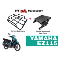 Tapak Monorack Rapido YAMAHA EZ115 Food Delivery Bag Bracket Base EZ 115 Accessories Motor Bag EZ115