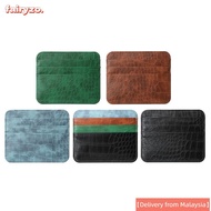 FAIRYZO Card Holder, PU Leather Ultra-thin Credit Card Sleeve, Organizer Wallet Coin Pouch Double-si