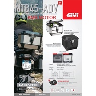 GIVI MTB45B TOPCASE PAINTED ADVANCE 45LITRE TOPBOX TOPCASE GIVI