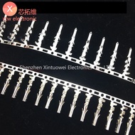 (100Pcs) 5557/5569 Connector Spacing 4.2mm Terminal Copper Spring Tin Plated Female Terminal Male Te