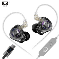 KZ Gale In Ear Earphone With Omnidirectional Dual-mic Noise Cancelling Sport Gaming Headsets 2Pin Go