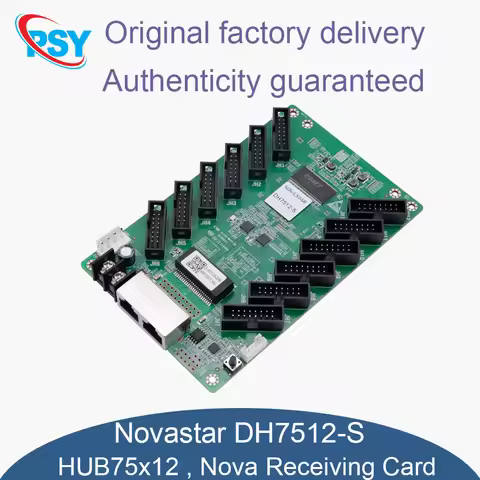 Novastar DH7512-S Full Color Module Receiver Card Signal Receiver Video Transmission Nova HUB75x12 I