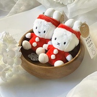 BON TON TOYS｜Miffy米菲兔鑰匙圈-聖誕兔 10cm