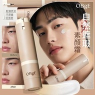 全新 韓國 OBgE 男士 自然 遮瑕 素顏霜 智能 調節 膠囊 OBgE Natural Cover Lotion 50mL+10mL 優惠裝 BB霜 亮膚霜 防曬霜 SPF50+ PA++++ 積