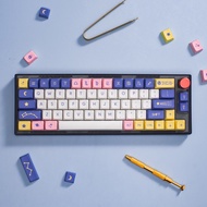 Astrology Purple Constellation Keycaps PBT Dye Sublimation 138 Keys XDA profile Mechanical Keyboard Keycaps