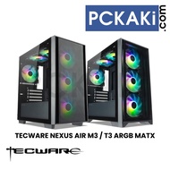 [MATX] TECWARE NEXUS AIR M2 / M3 / T3 TG BLACK / ARGB / TG HIGH AIRFLOW COMPACT MATX CASE