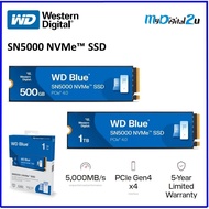 WD Blue® SN5000 NVMe™ SSD Internal Storage (500GB/ 1TB)