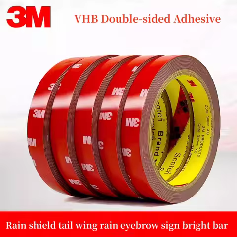 3M VHB Strong Double Sided Adhesive 3M 4229P 5-50mm Waterproof Traceless Foam Adhesive Tape For Car 