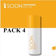 ซีออน NUSKIN Scion Whitening Roll on (โรลออน ระงับกลิ่นกาย) 4 หลอด Exp.12/2026