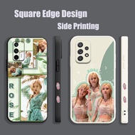 Casing For iPhone 1112 Pro Max 6 7 8 Plus X/XS MAX XRrose Blackpink ZHM11 Phone Case Square Edge