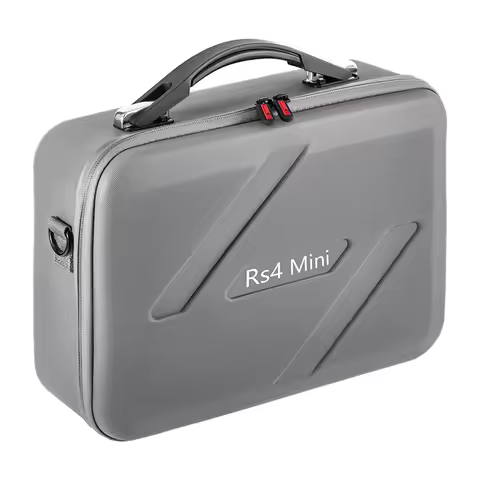 For DJI RS4 Mini Carrying Case PU Travel Shoulder Bag Storage Bag for DJI RS 4 Mini Handheld Stabili
