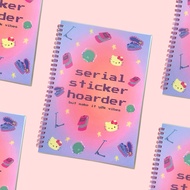 Serial Sticker Hoarder Sticker Book