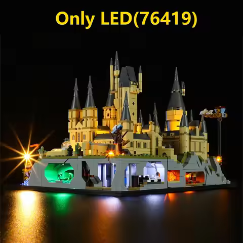 Led Lighting Kit For Lego 76419 Harry Potter Hogwarts Castle building block bricks (only light no mo