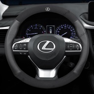 Car Steering Wheel Cover Leather For Lexus CT IS GS ES LS UX NX RX350 LX GX LM ES300h NX300 LX570 UX