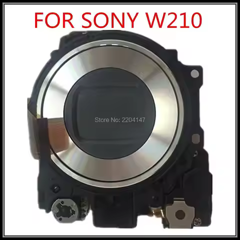100% Original new Lens Zoom Unit For SONY Cybershot DSC-W210 W210 Digital Camera Repair Part NO CCD