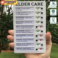 [Lysviet HCM] Memo plastic board quick checklist (My Chores,Elder Care,RV Checklist)