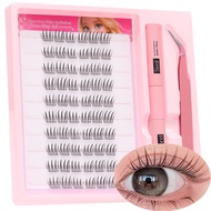 Lash Clusters Manga Lash Extension Kit Curly Cluster Eyelash Extensions Natural Lash with Bond and S