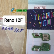Oppo reno 12F 5G/F27 5G sim socket charging assembly real photo