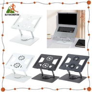 [Buymorefun] Laptop Stand for Desk Foldable Portable 360 Rotating Ergonomic Laptop Riser