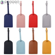 AARON1 Airplane Suitcase Tag Colorful Handbag Label Holiday Travel Airplane Check-in Travel Accessor