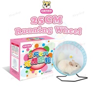 HOT Carno Pet Wheel 25CM - Small Animal Exercise Running Hamster Hedgehog Sugar Glider Guinea Pig Ru