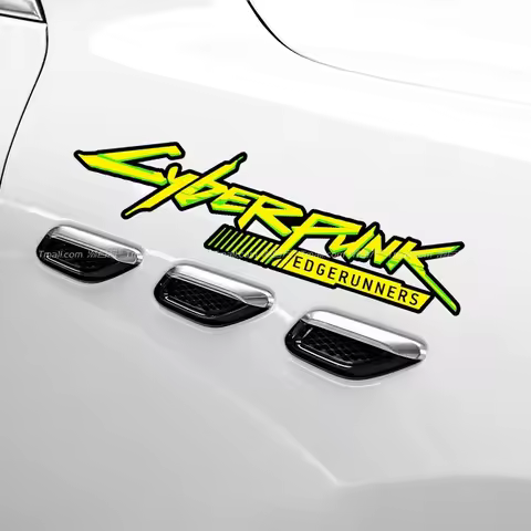 Cyberpunk Edgerunners Reflective Waterproof Vinyl Sticker Car Helmet Laptop Decor