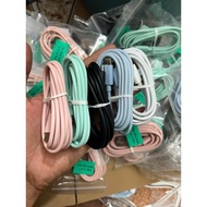 60w C To C charging cable / 1.8m long / Material rubber, copper core, 7 colors