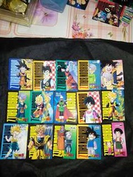 日本龍珠細咭第1代24張暗白咭，24張暗閃咭