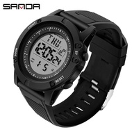 [100% Original] Sanda 372 Sports Watches Unisex Mens/womens Watch/Watch for Men/Women/Jam tangan lel