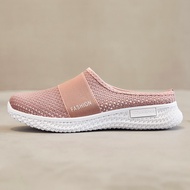 Size36-40 Ultra Backless shoes Mesh Slip on shoes Half shoes Causal shoes for women walking driving